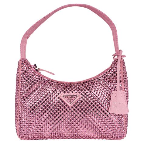 glitzer prada tasche